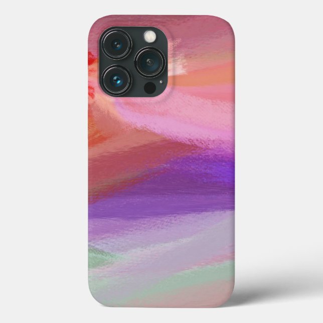 Abstrakte farbige Malerei Case-Mate iPhone Hülle (Rückseite)