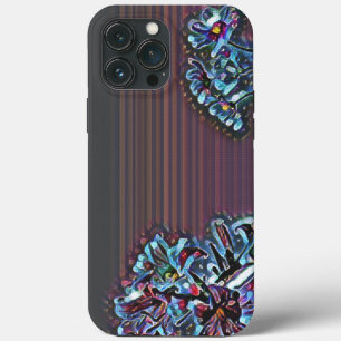 Abstrakte farbige Retro-Blume iPhone-Gehäuse Case-Mate iPhone Hülle