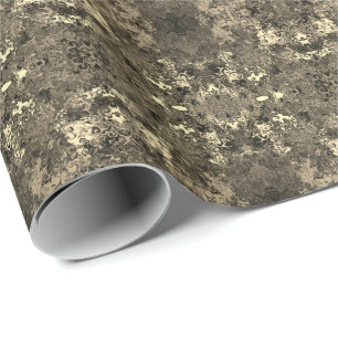 Abstrakte Farbige Twirler / Spiegel / Sepia / Geschenkpapier