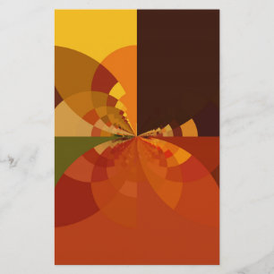 Abstrakte Farbkunst - Design Briefpapier