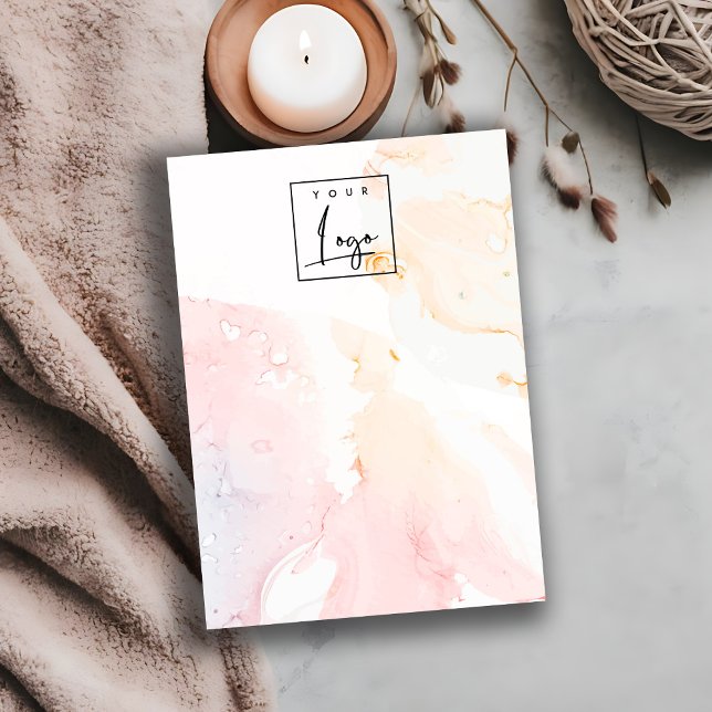 Abstrakte Farblogos - Blankoschmuck Visitenkarte (Von Creator hochgeladen)