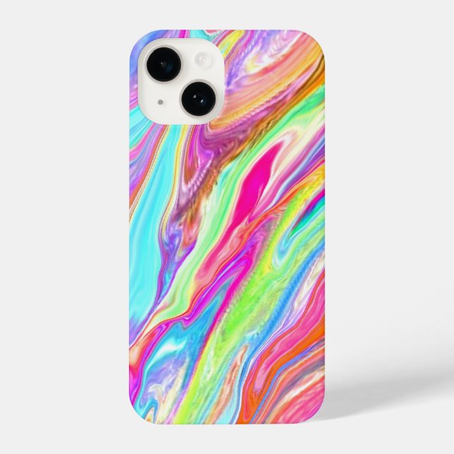 Abstrakte Farbneon (Rückseite)