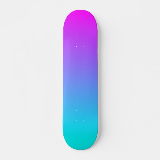 Abstrakte Farbskateboard Skateboard (Vorne)