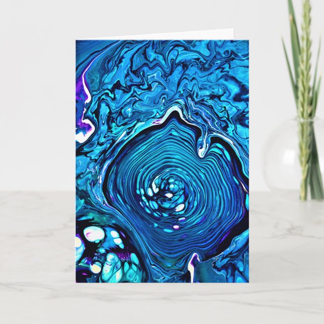 Abstrakte Farbstudie 112, Karte (Vorderseite)