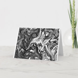 Abstrakte Farbstudie 132 / Noir, Karte