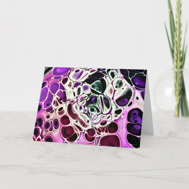 Abstrakte Farbstudie 192, Karte (Vorderseite)