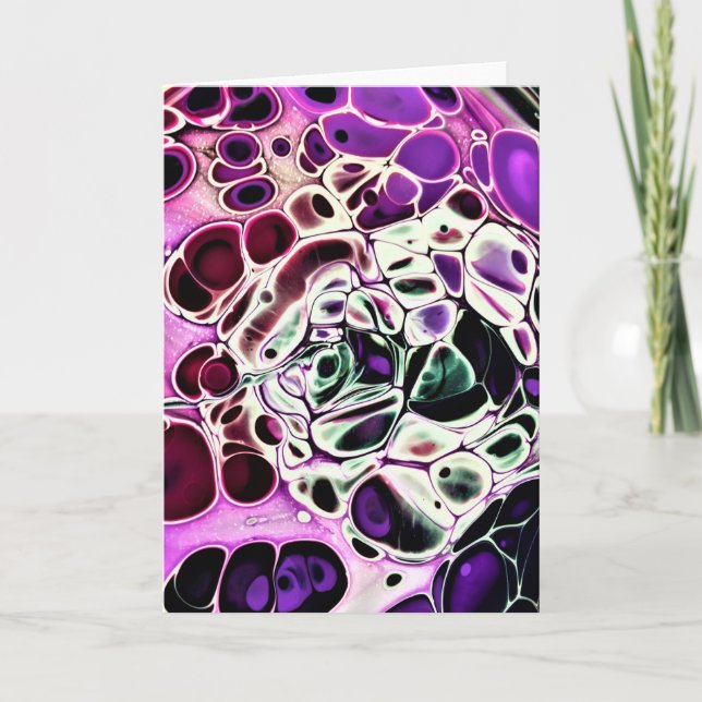 Abstrakte Farbstudie 192, Karte (Vorderseite)