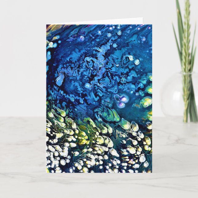 Abstrakte Farbstudie 19, Karte (Vorderseite)