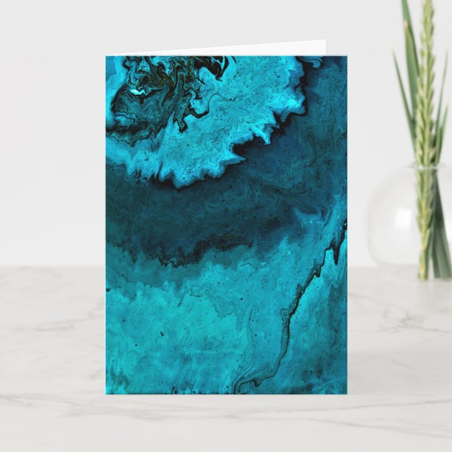 Abstrakte Farbstudie 21, Karte (Vorderseite)