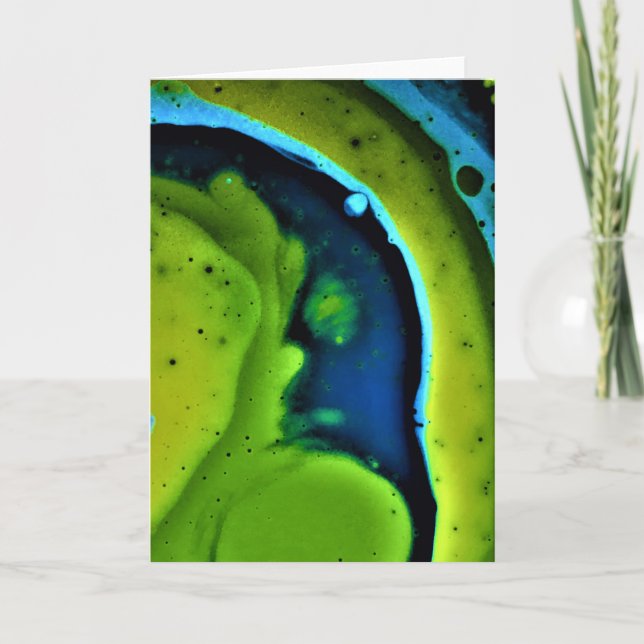 Abstrakte Farbstudie 240, Karte (Vorderseite)