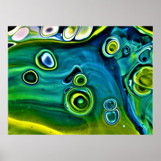 Abstrakte Farbstudie 248, Poster