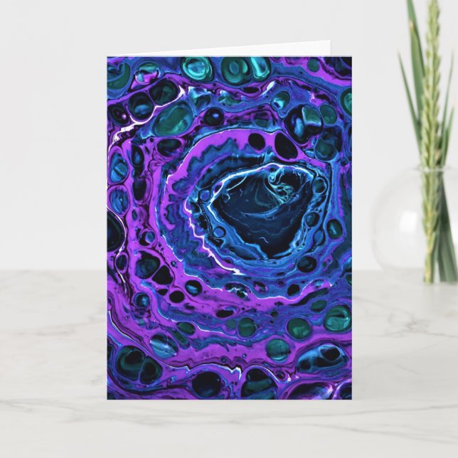 Abstrakte Farbstudie 263, Karte (Vorderseite)