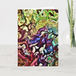 Abstrakte Farbstudie 275, Karte