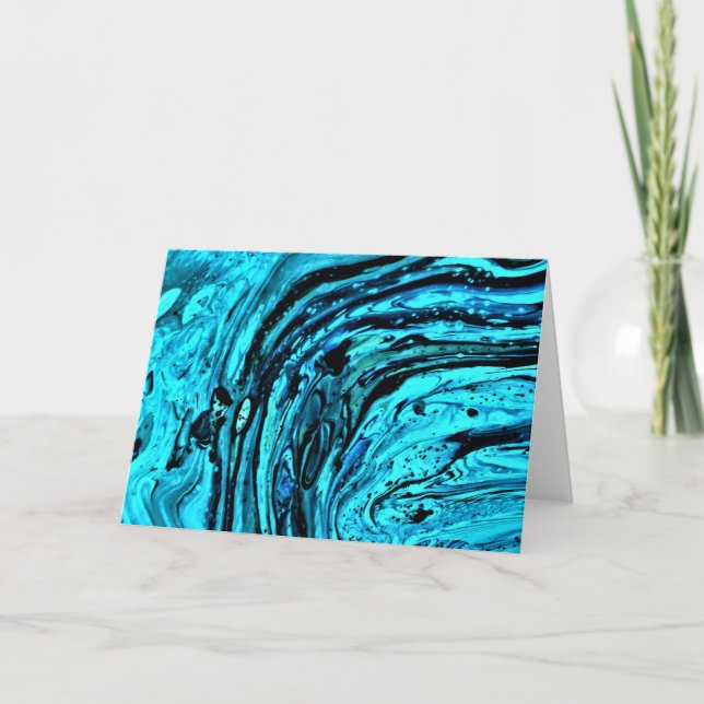 Abstrakte Farbstudie 29, Karte (Vorderseite)