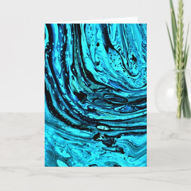 Abstrakte Farbstudie 29, Karte (Vorderseite)