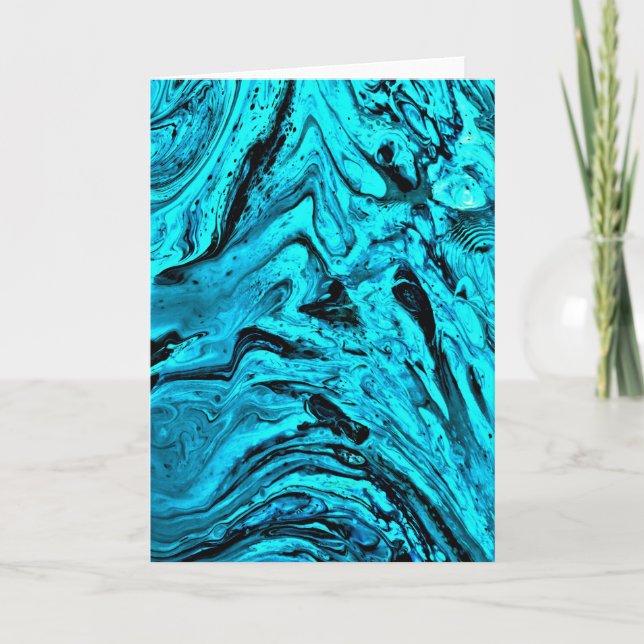 Abstrakte Farbstudie 30, Karte (Vorderseite)