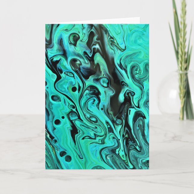 Abstrakte Farbstudie 324, Karte (Vorderseite)