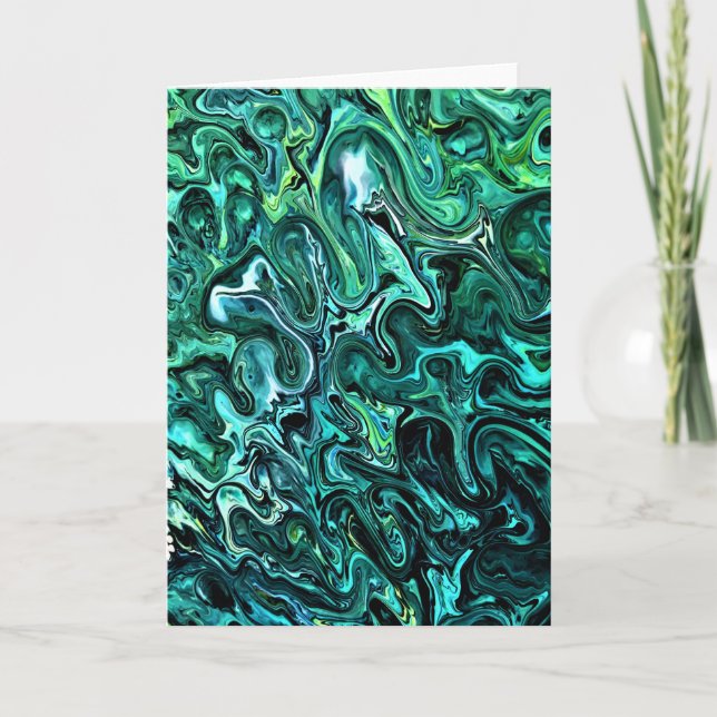 Abstrakte Farbstudie 326, Karte (Vorderseite)