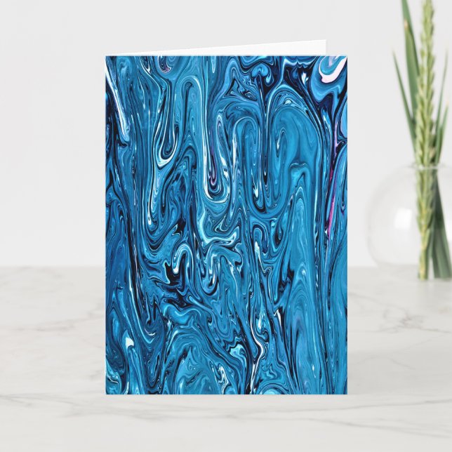 Abstrakte Farbstudie 357, Karte (Vorderseite)