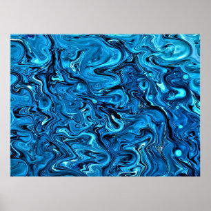 Abstrakte Farbstudie 360, Poster