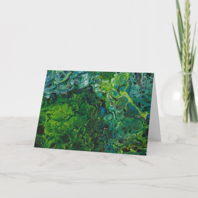 Abstrakte Farbstudie 367, Karte (Vorderseite)