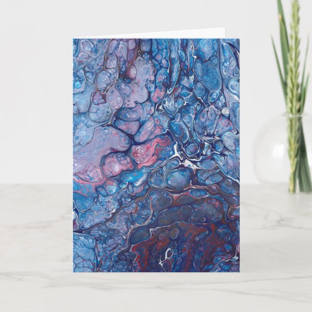 Abstrakte Farbstudie 368, Karte (Vorderseite)