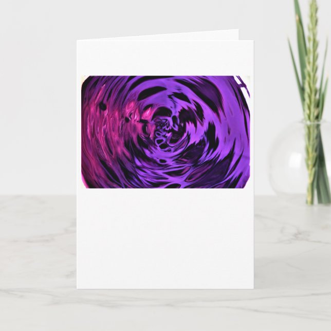 Abstrakte Farbstudie 374, Karte (Vorderseite)