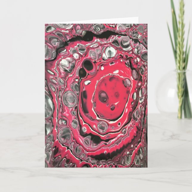 Abstrakte Farbstudie 432, Karte (Vorderseite)