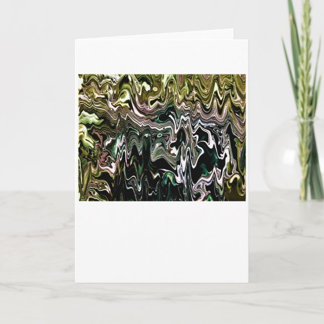 Abstrakte Farbstudie 477, Karte (Vorderseite)