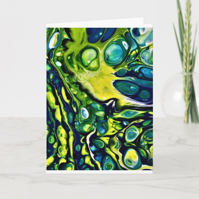 Abstrakte Farbstudie 508, Karte (Vorderseite)