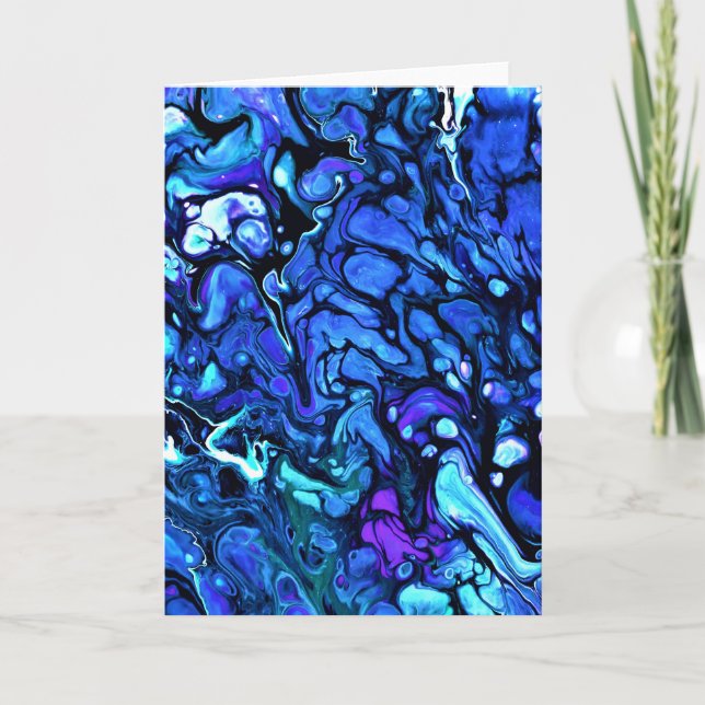 Abstrakte Farbstudie 71, Karte (Vorderseite)