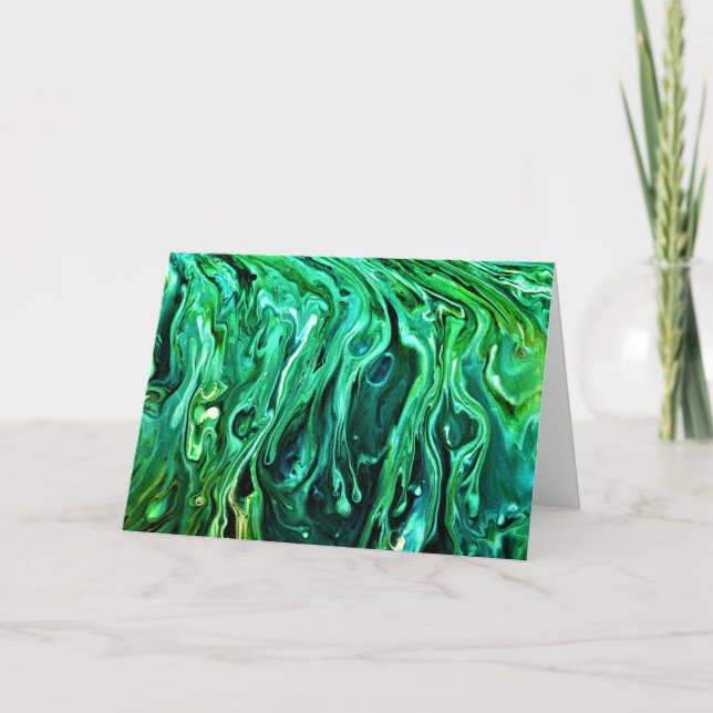 Abstrakte Farbstudie 94, Karte (Vorderseite)