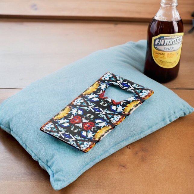 Abstrakte Farbtextur Geldbeutel Flaschenöffner (Bottle Openers)