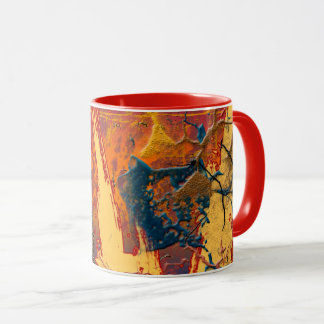 Abstrakte Farbtöne, Kunst-Kaffee-Tasse Tasse