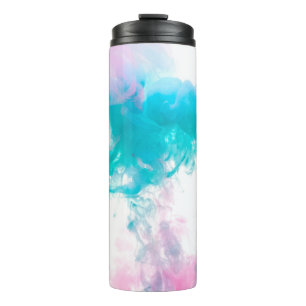 Abstrakte Farbtöne Thermosbecher