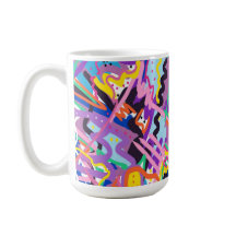 Abstrakte Farbwiedergabe