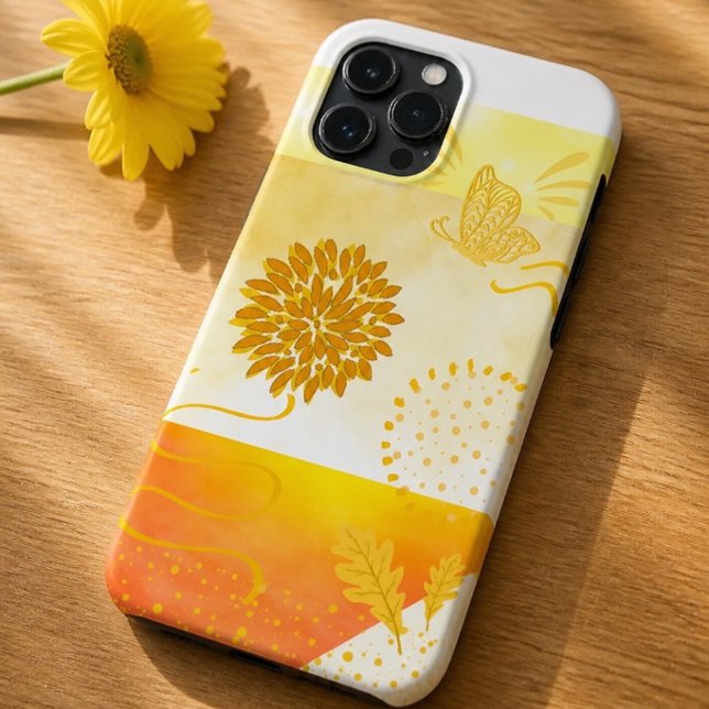 Abstrakte Felder aus Gold Case-Mate iPhone Hülle (Von Creator hochgeladen)