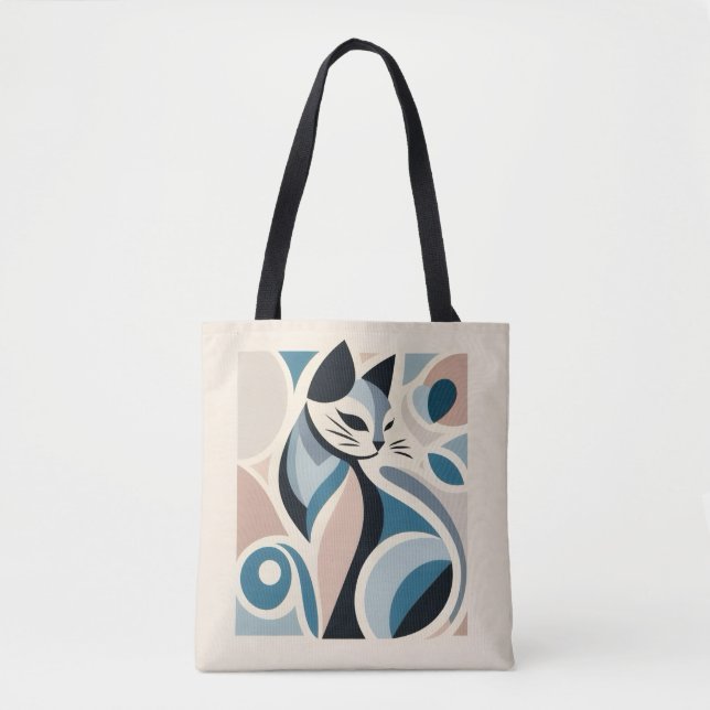 Abstrakte feline Anmut (Vorderseite)