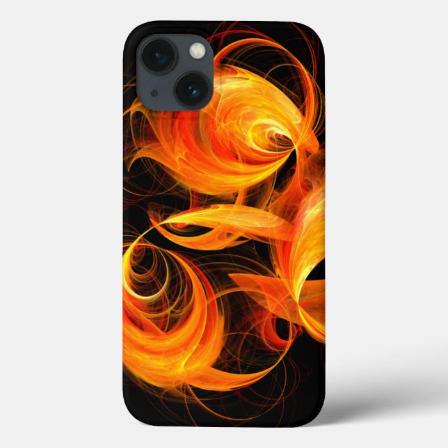 Abstrakte Feuerball-Kunst Case-Mate iPhone Hülle (Rückseite)