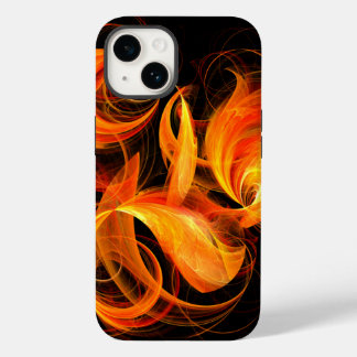 Abstrakte Feuerball-Kunst Case-Mate iPhone 14 Hülle