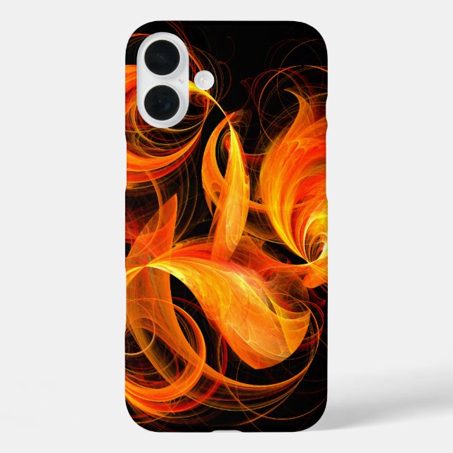 Abstrakte Feuerball-Kunst Case-Mate iPhone Hülle (Rückseite)