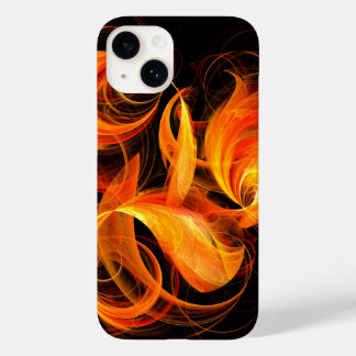 Abstrakte Feuerball-Kunst Case-Mate iPhone 14 Hülle