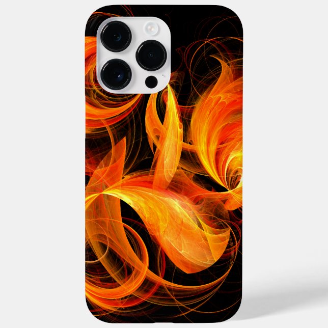 Abstrakte Feuerball-Kunst Case-Mate iPhone Hülle (Rückseite)