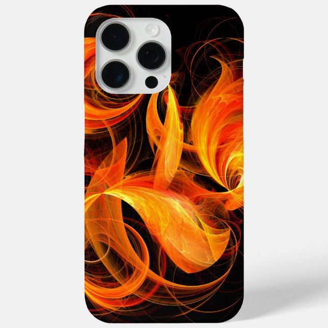 Abstrakte Feuerball-Kunst Case-Mate iPhone Hülle (Rückseite)