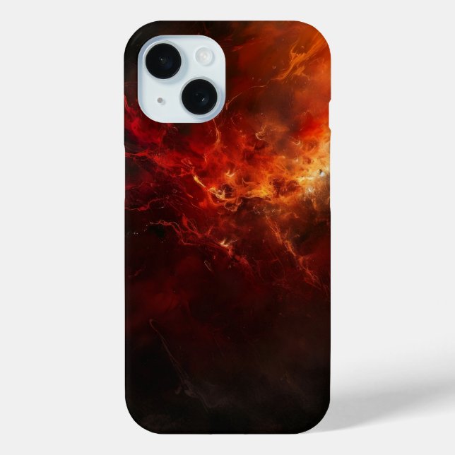 Abstrakte Feuerkunst Case-Mate iPhone Hülle (Rückseite)