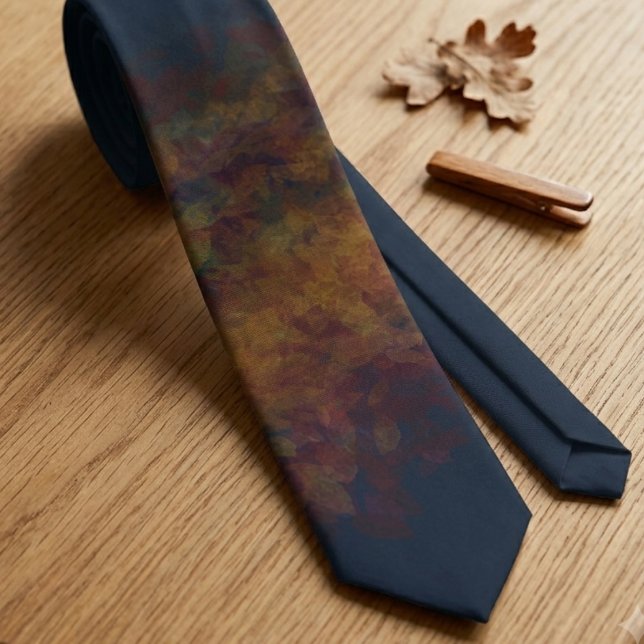Abstrakte Feuerrauchkunst Krawatte (This artistic, moody necktie is a perfect gift for him to wear to a formal event or evening out.)