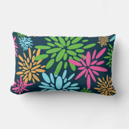 Abstrakte Feuerwerk-Blume Kissen Kissen