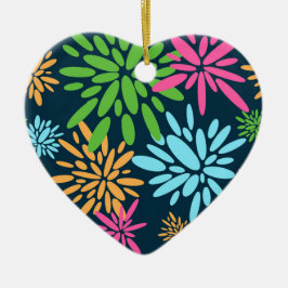 Abstrakte Feuerwerkskörper Blume Ornament