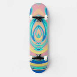 Abstrakte Flamme 14 Skateboard