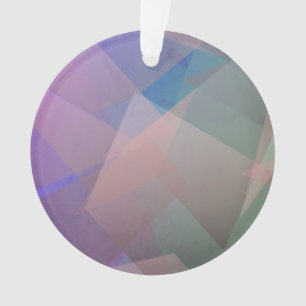 Abstrakte Fliegende Partikel   Geometrische Formen Ornament